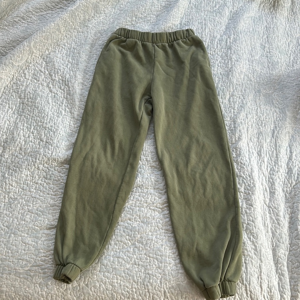 Brandy Melville green sweats